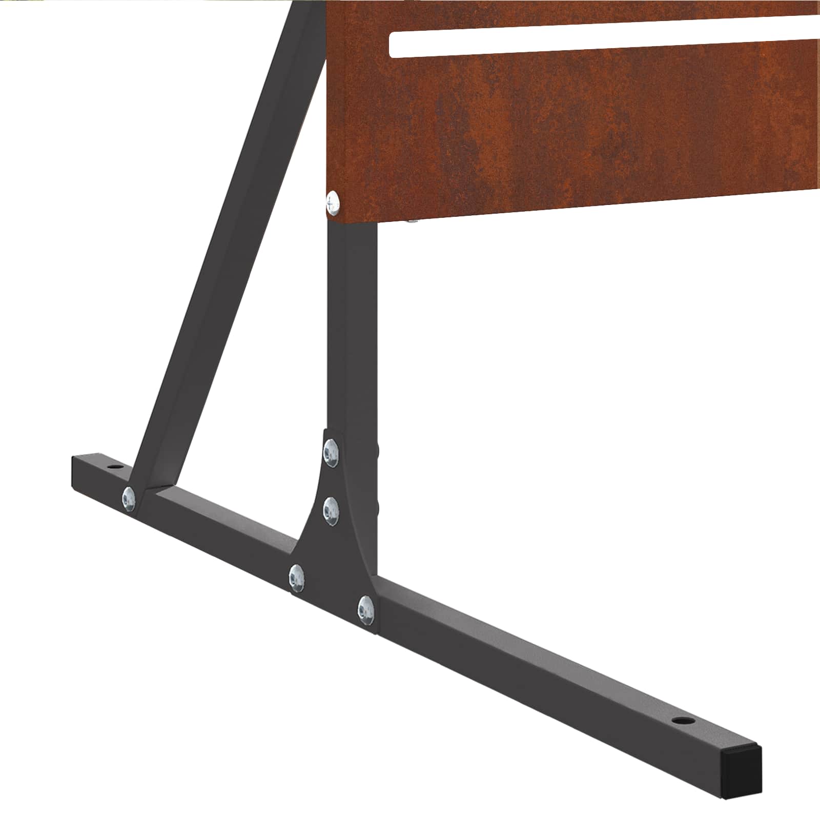 Zaslon za privatnost Siva 100 x 50 x 180 cm