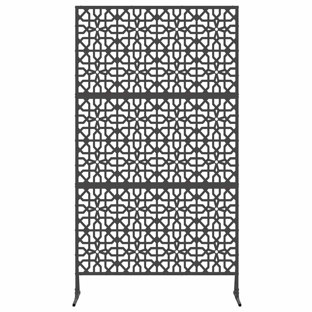 Zaslon za privatnost Crna 100 x 50 x 180 cm Čelik