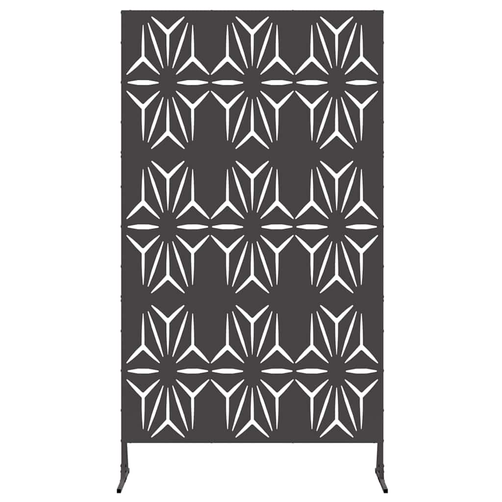 Zaslon za privatnost Crna 100 x 50 x 180 cm Čelik