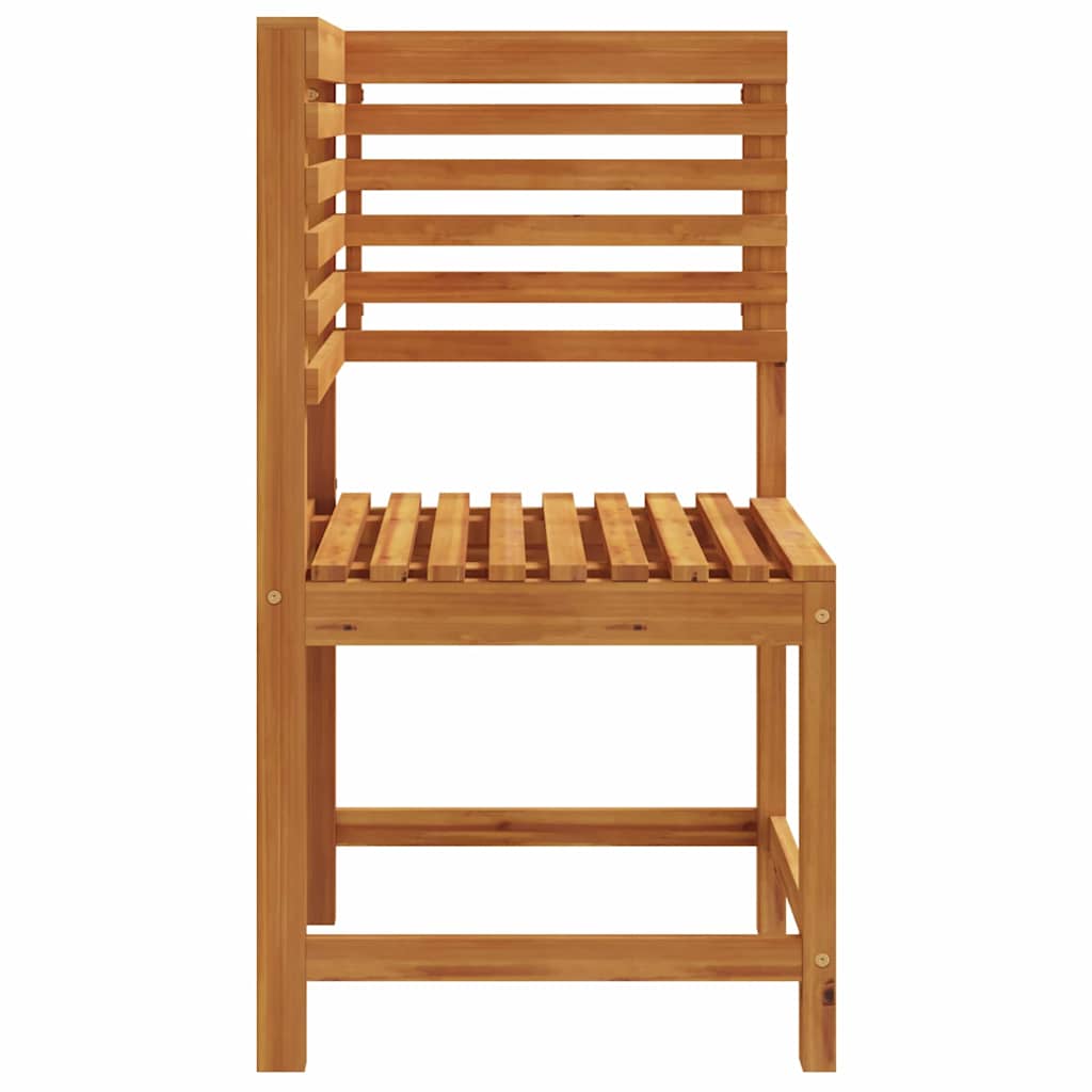 Vrtna stolica Smeđa 50 x 50 x 91cm Čvrsto drvo akacije