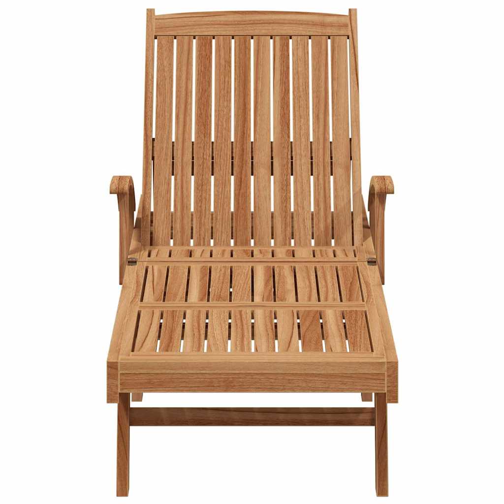 Ležaljka za sunčanje Smeđa 195 x 59 x 78,5 cm Čvrsto teak drvo