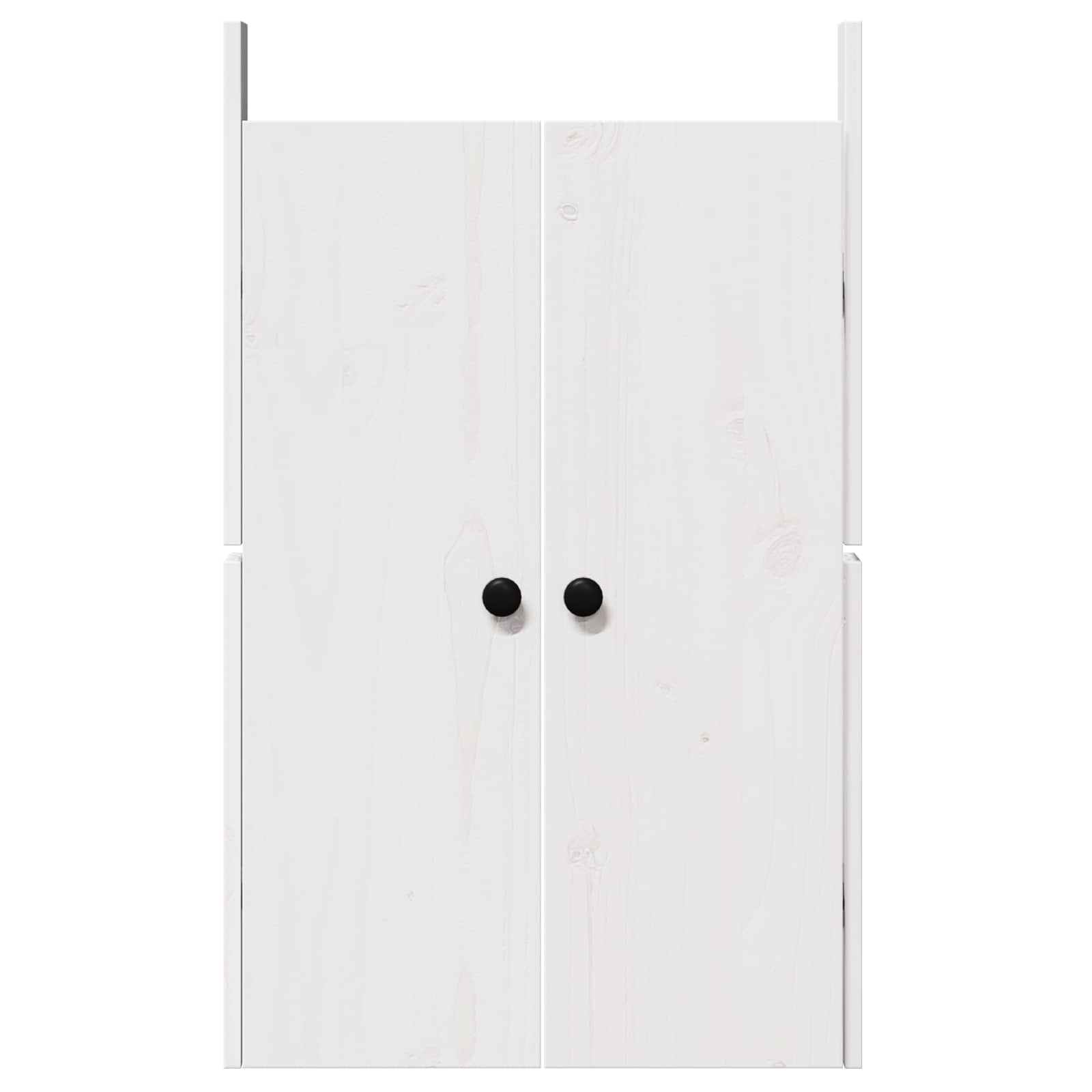 Kuhinjska vrata MEPPEL Bijelo 50 x 9 x 82 cm Čvrsto borovo drvo