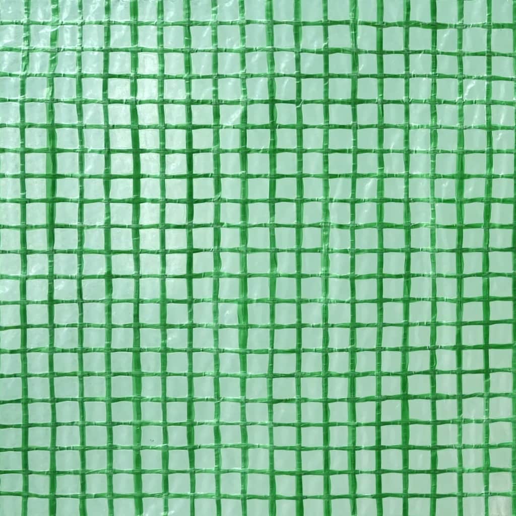 Staklenik s sklopivim okvirom Zelena 280 x 410 x 315 cm Željezo