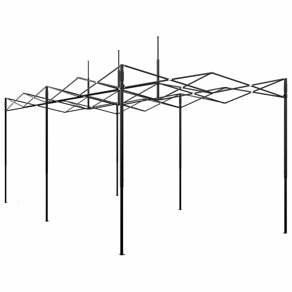 Staklenik s sklopivim okvirom Zelena 290 x 580 x 315 cm Željezo