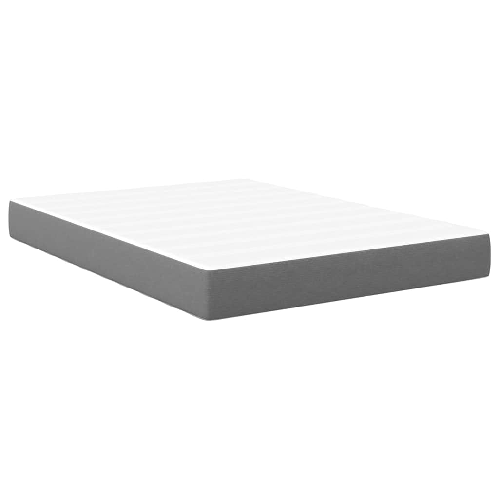 Madrac s madracem Svijetlo siva 140 x 190 cm tkanina