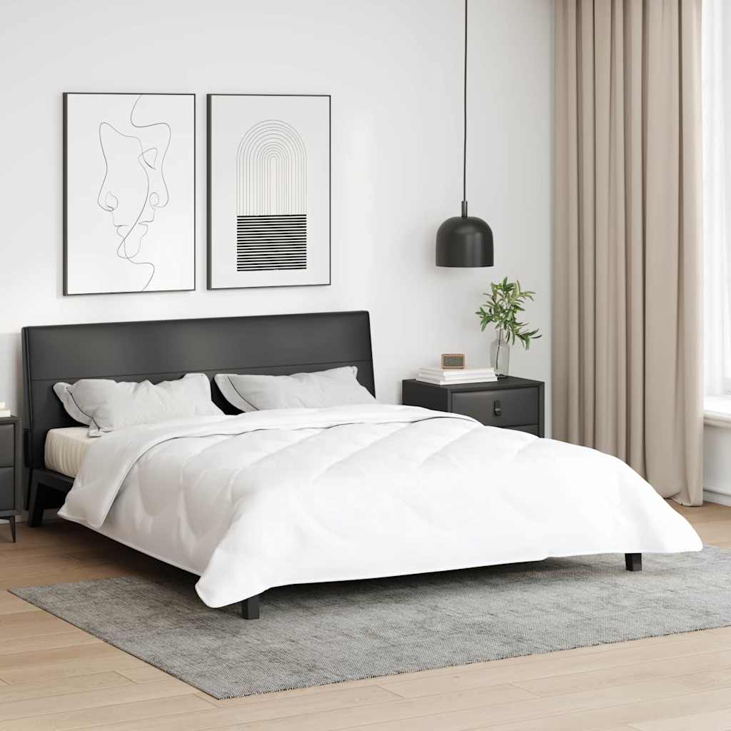Ljetni pokrivač Bijelo 240 x 202 x 3 cm Poliester
