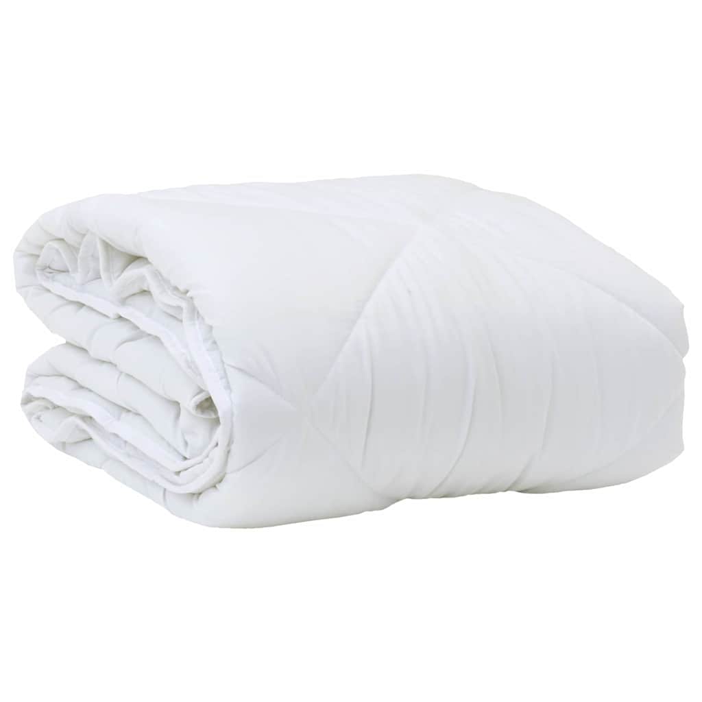 Poplun Bijelo 200 x 135 x 4 cm Poliester