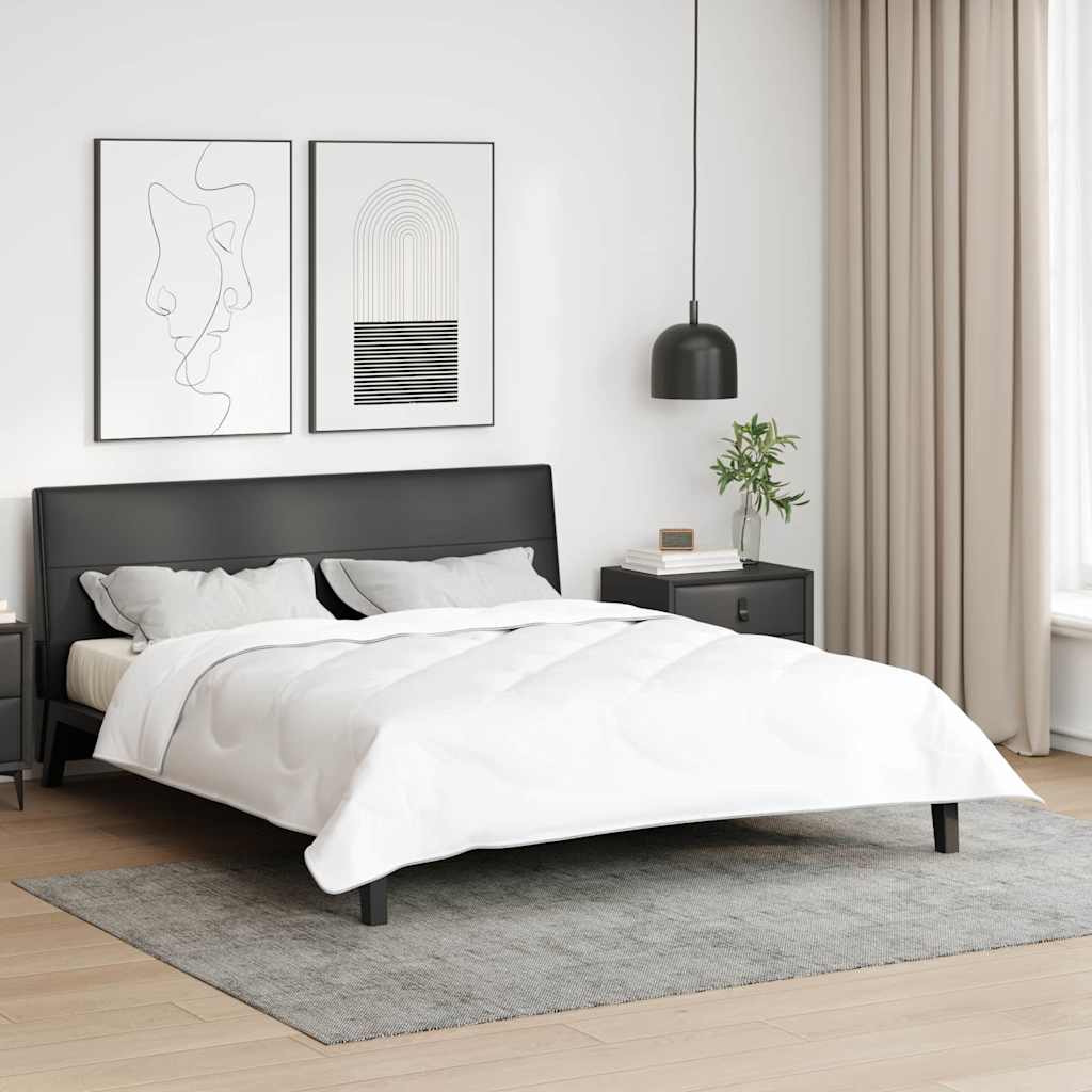 2-u-1 Punionica Bijelo 201 x 201 x 9 cm Poliester
