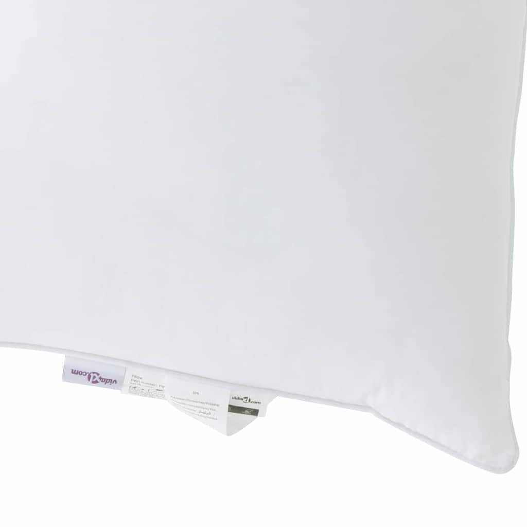 Jastuk 2 pcs Bijelo 90 x 70 x 40 cm Pamuk i poliester
