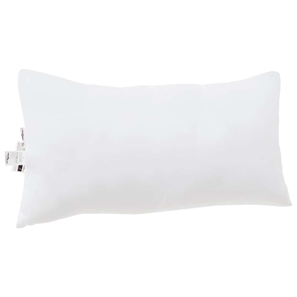 Jastuk s jastukom Bijelo 80 x 40 x 20 cm Poliester