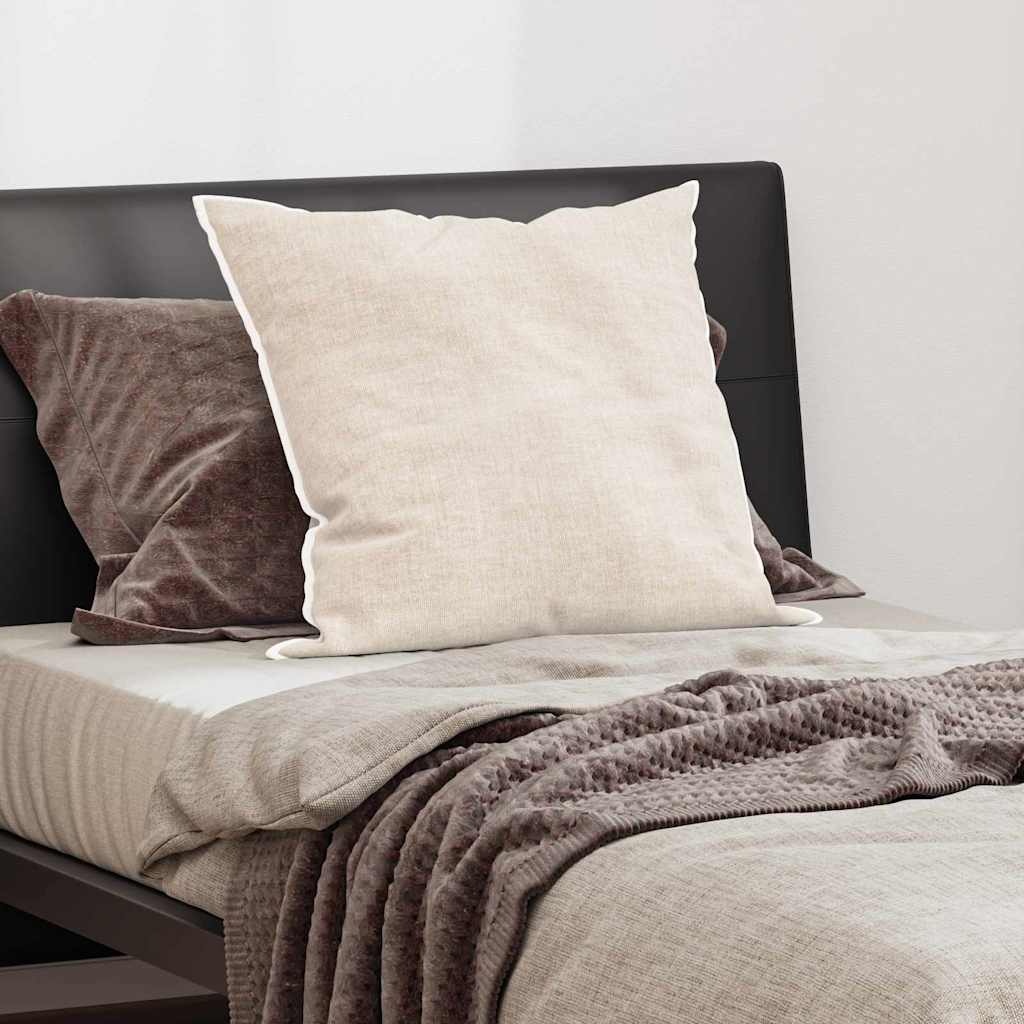 Jastuk s jastukom Bijelo 81 x 80 x 20 cm Poliester