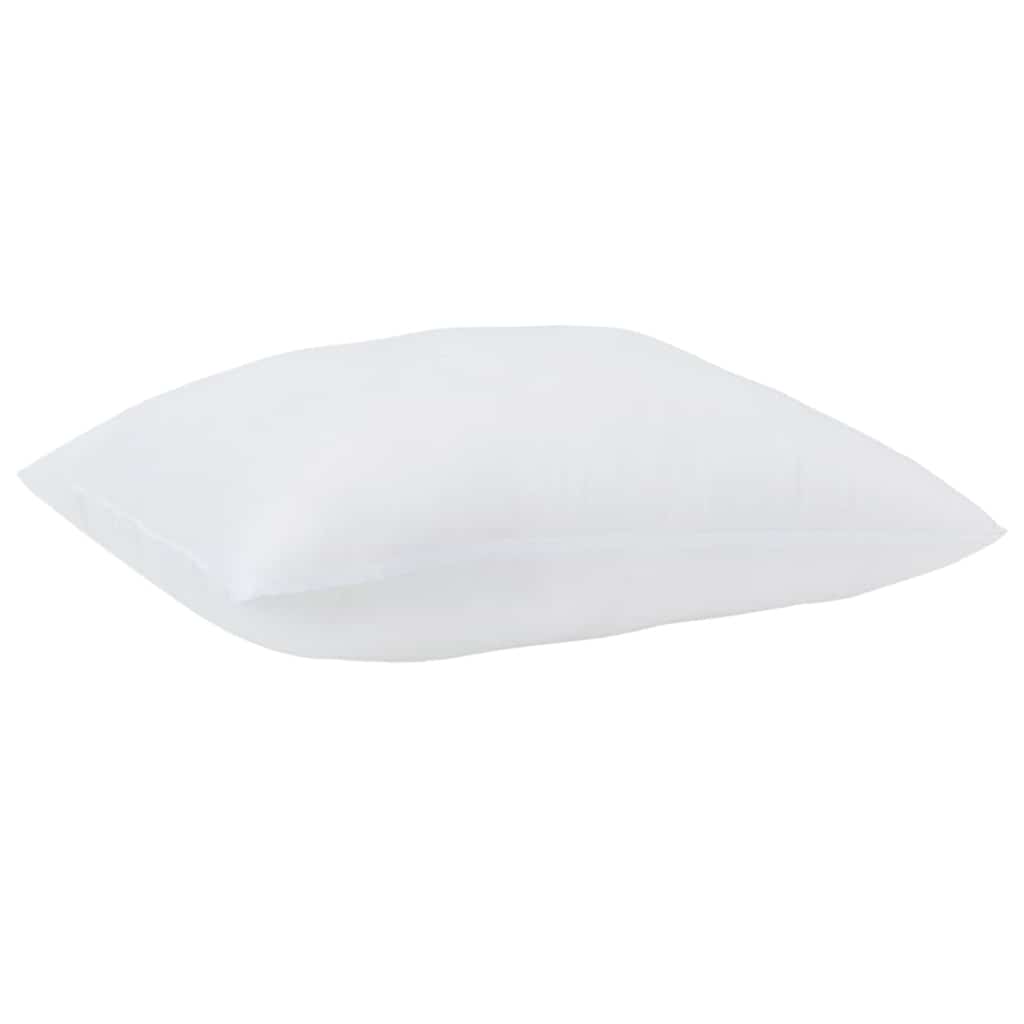 Jastuk s jastukom 2 pcs Bijelo 70 x 61 x 20 cm Poliester