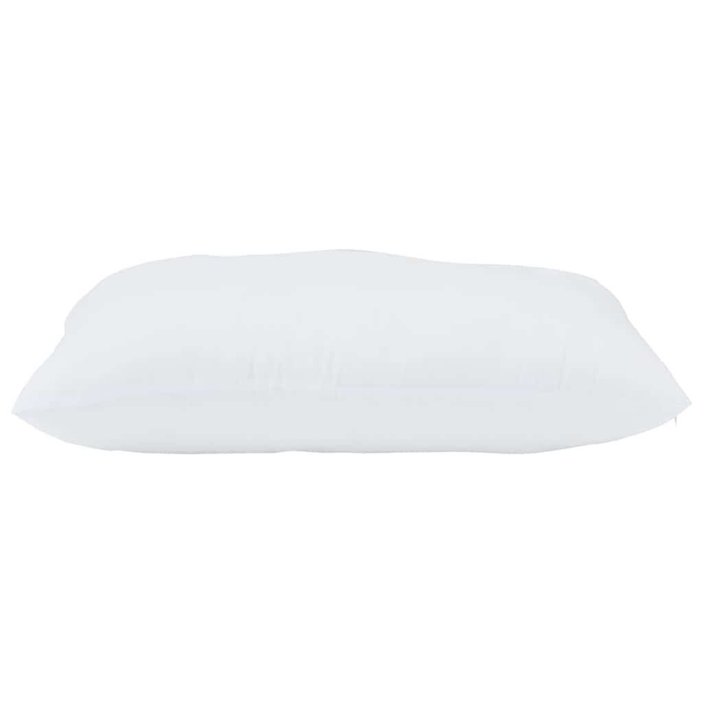 Jastuk s jastukom 2 pcs Bijelo 70 x 61 x 20 cm Poliester