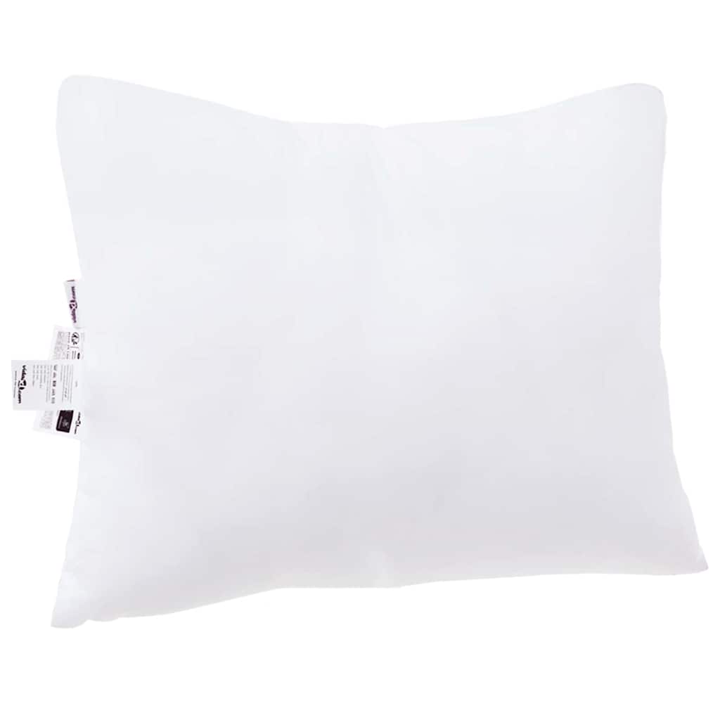 Jastuk s jastukom 2 pcs Bijelo 70 x 61 x 20 cm Poliester
