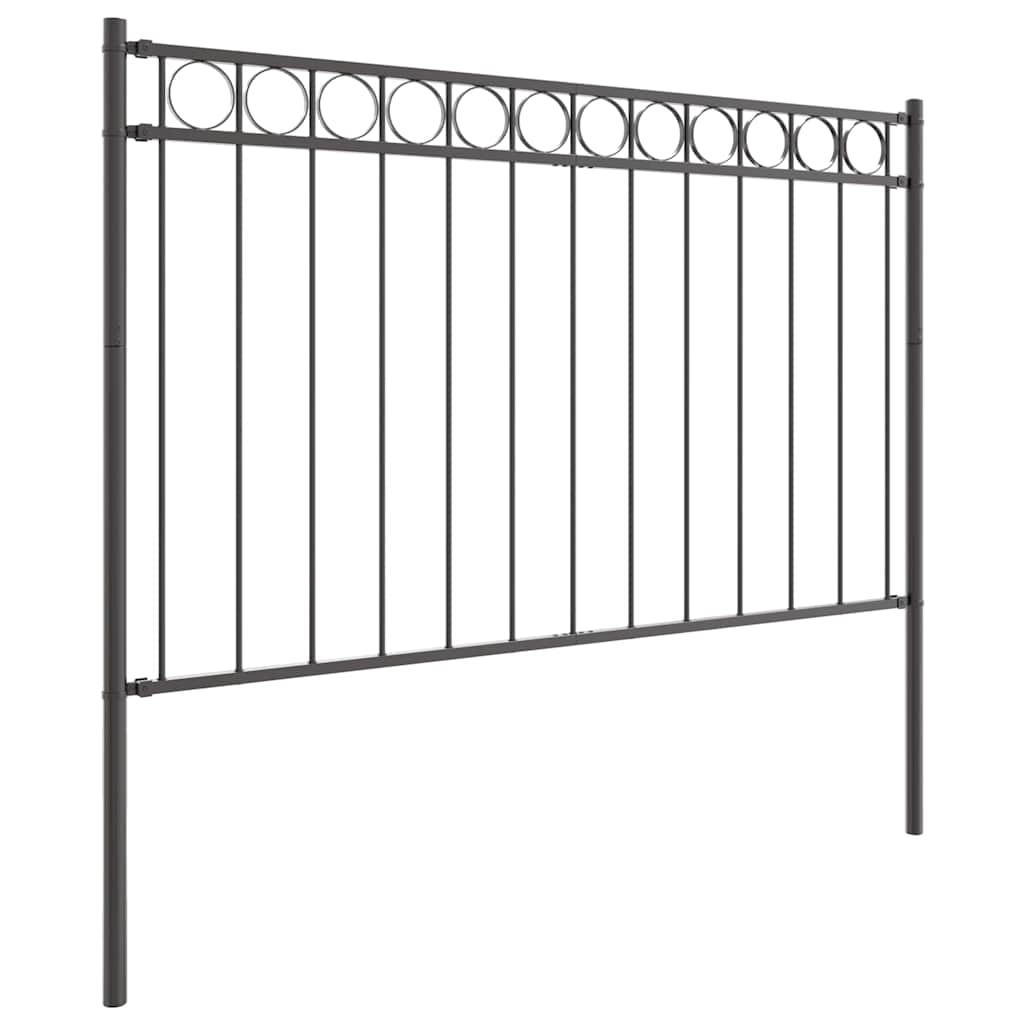 Element Ograde ASSEN Siva 170 x 130 cm Čelik
