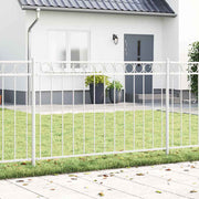 Element Ograde ASSEN Bijelo 170 x 130 cm Čelik