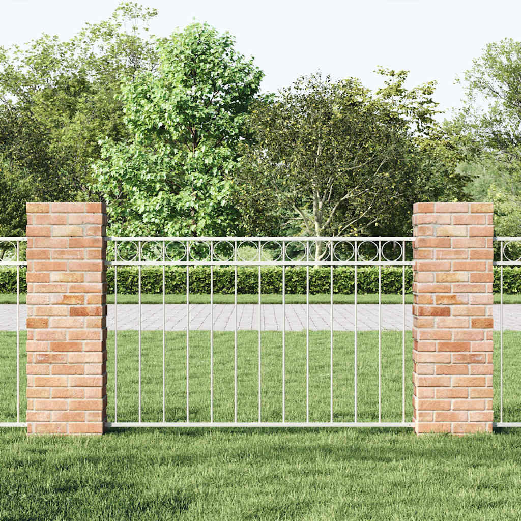 Element Ograde ASSEN Bijelo 170 x 100 cm Čelik