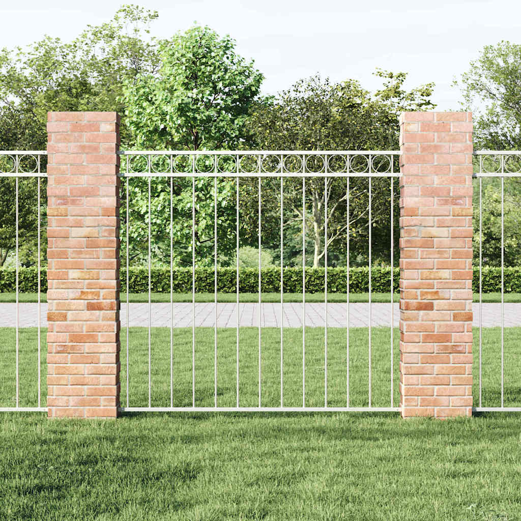 Element Ograde ASSEN Bijelo 170 x 150 cm Čelik