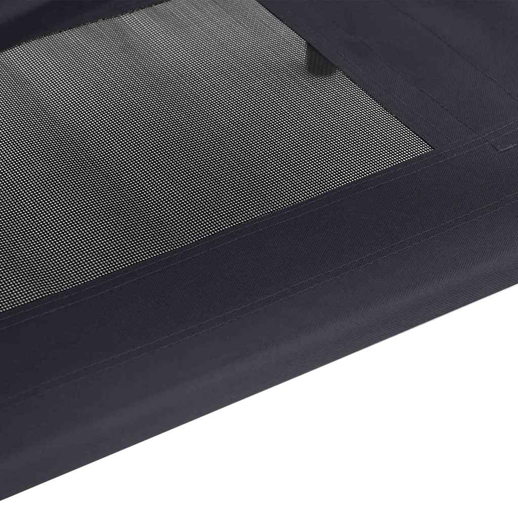 Krevet za psa Crna 92 x 77 x 82,5 cm Čelik