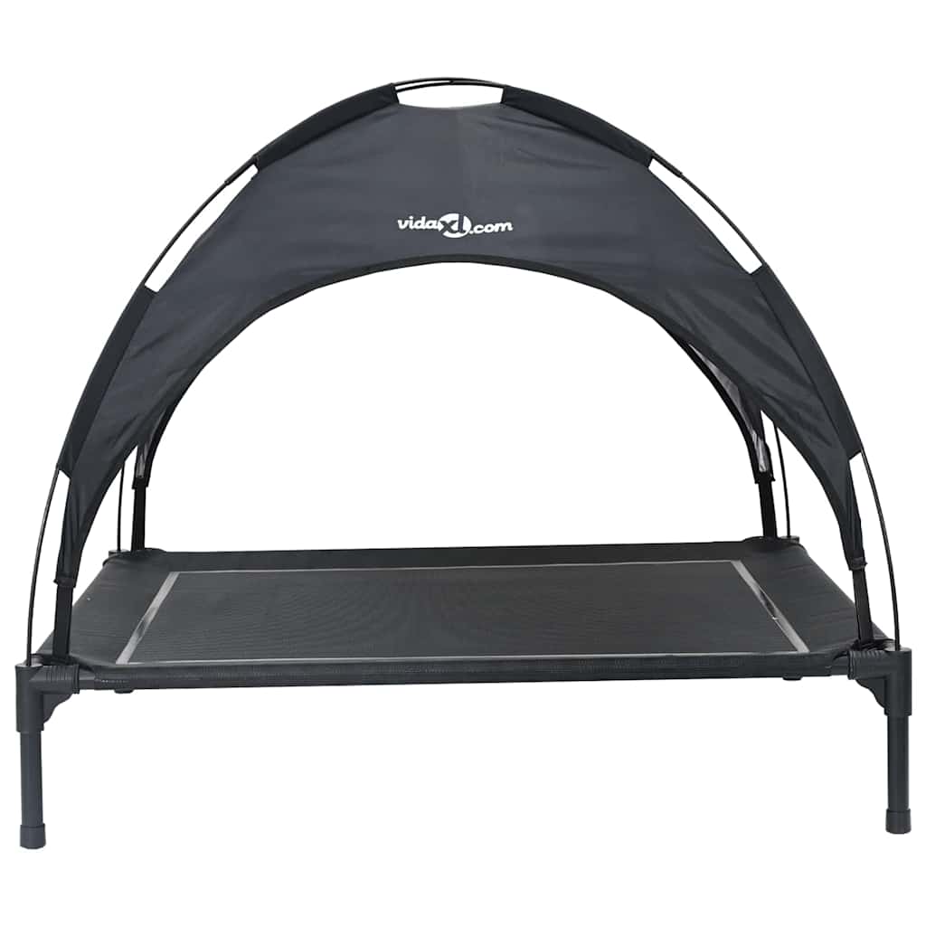 Krevet za psa Crna 104 x 86 x 84,5 cm Čelik