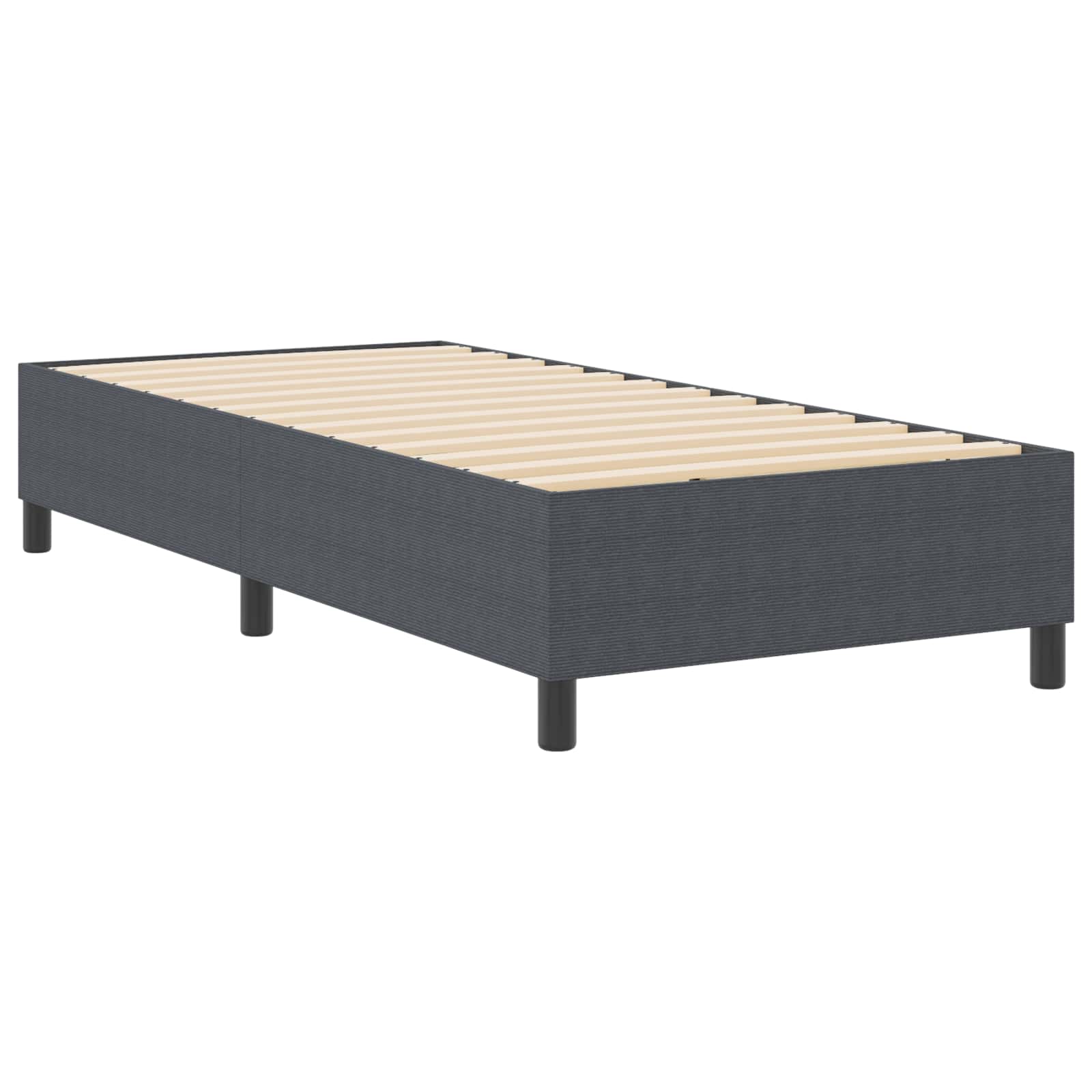 Krevetna platforma Tamno siva 80 x 200 cm Kordura tekstil