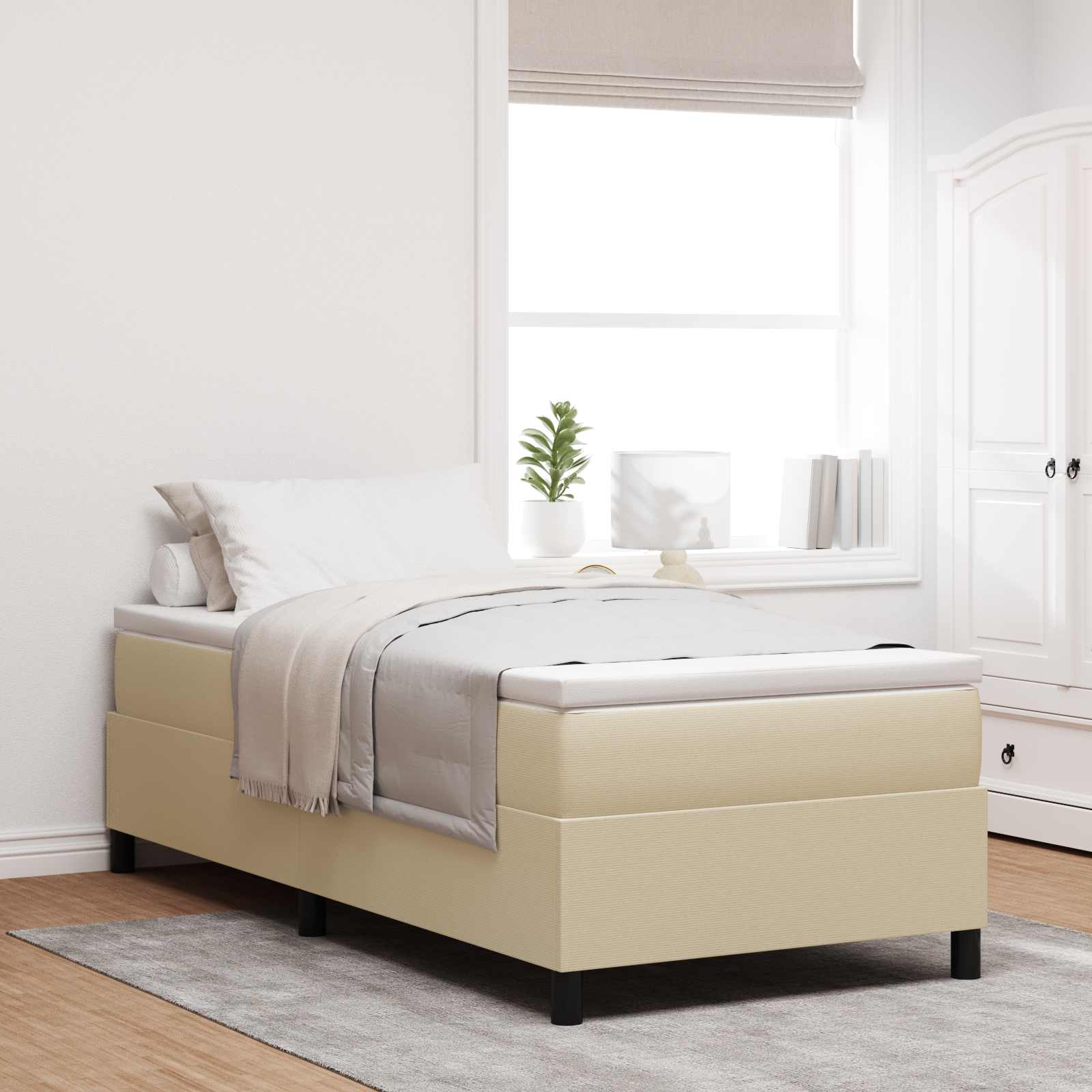 Krevetna platforma Siva zelena 80 x 200 cm Kordura tekstil