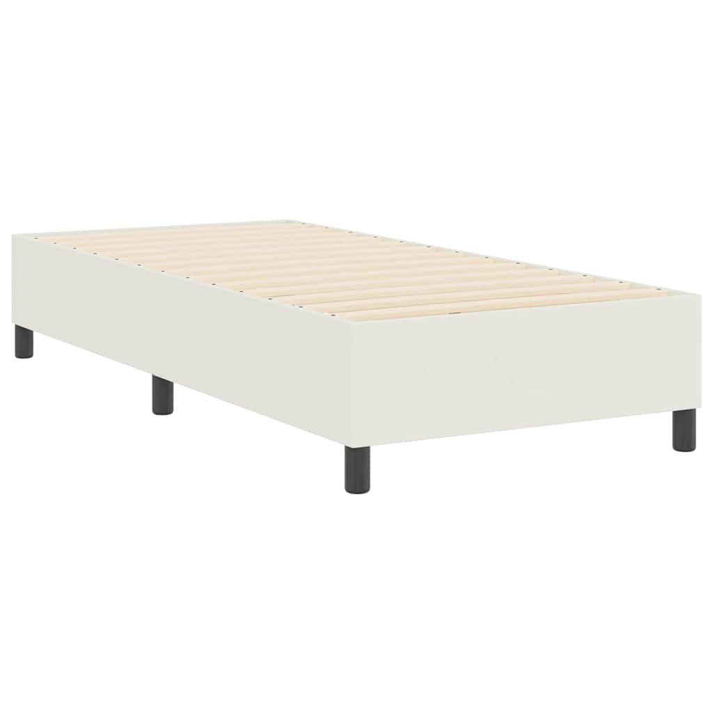 Krevetna platforma Krema 90 x 190 cm Kordura tekstil