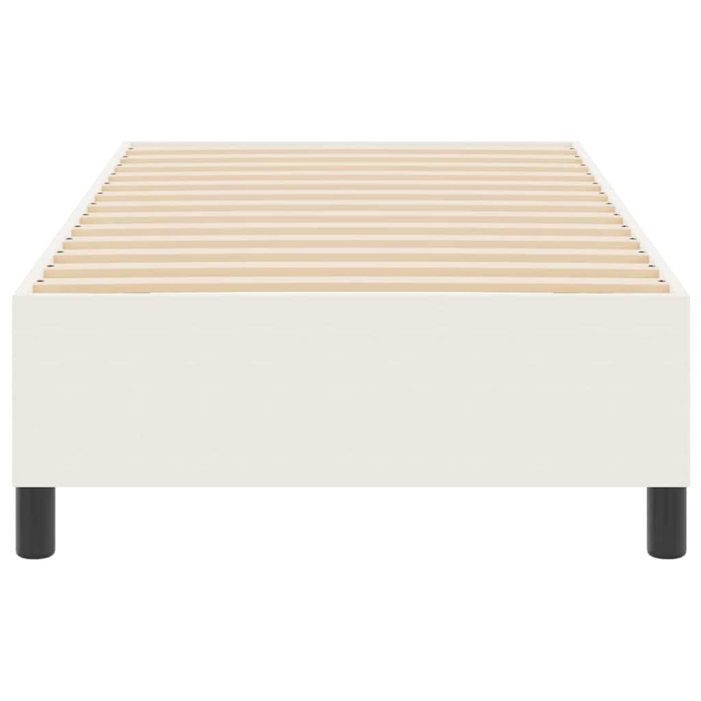 Krevetna platforma Krema 90 x 190 cm Kordura tekstil