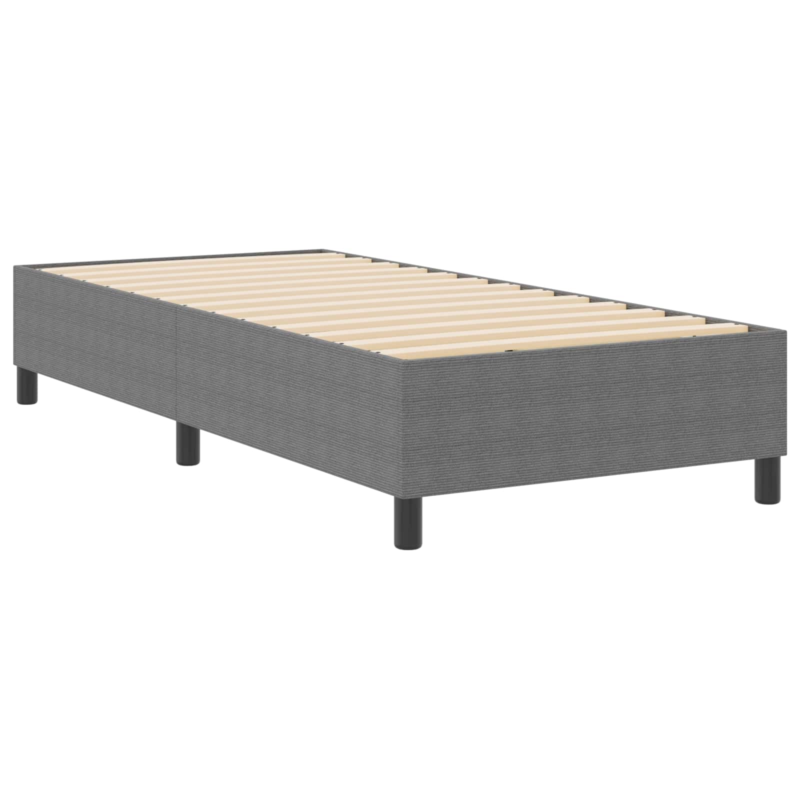 Krevetna platforma Svijetlo siva 90 x 200 cm Kordura tekstil
