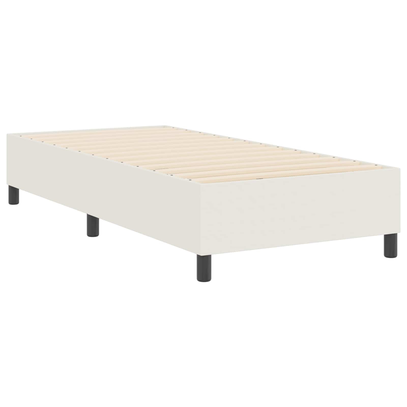 Krevetna platforma Krema 90 x 200 cm Kordura tekstil