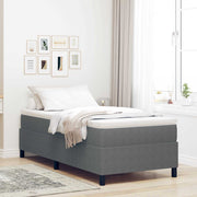 Krevetna platforma Svijetlo siva 100 x 200 cm Kordura tekstil