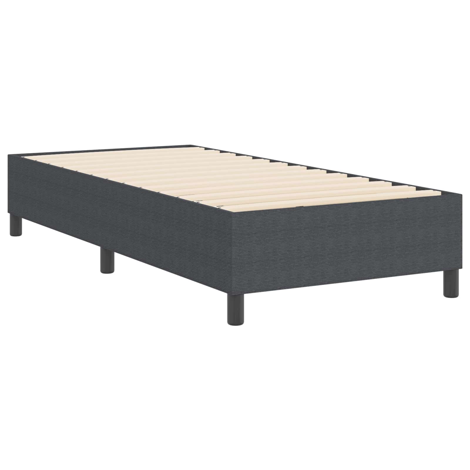 Krevetna platforma Tamno siva 100 x 200 cm Kordura tekstil