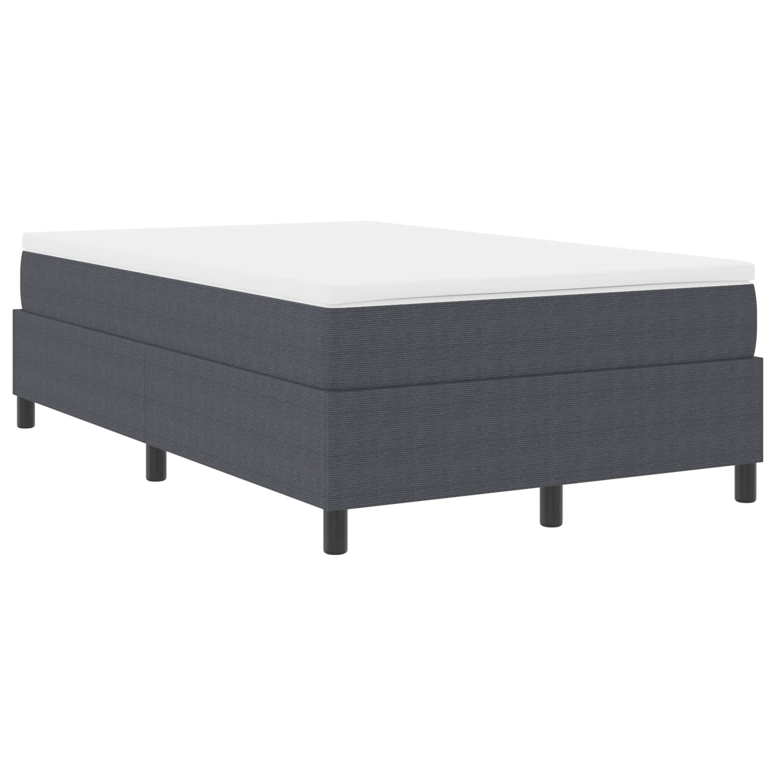 Krevetna platforma Tamno siva 120 x 190 cm Kordura tekstil