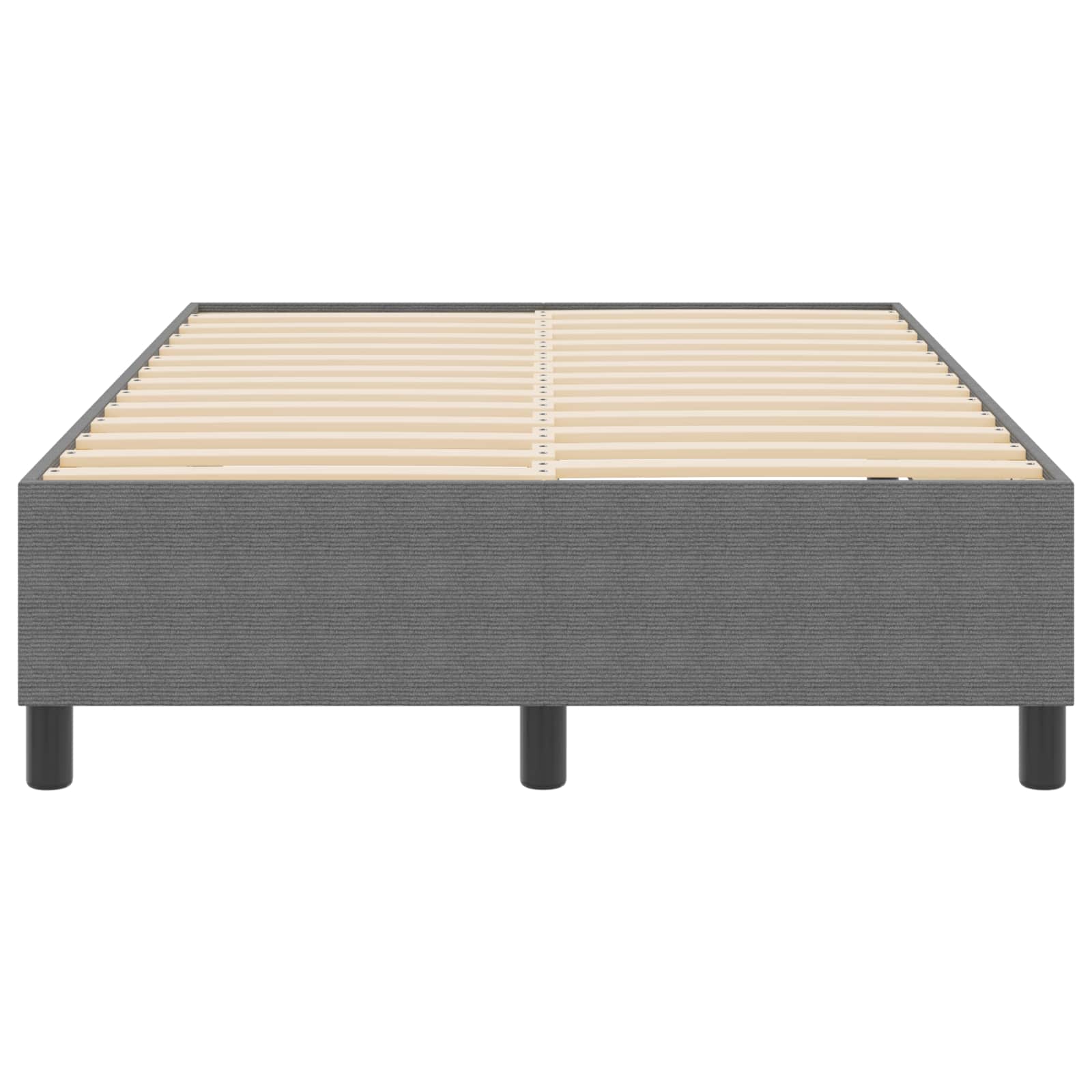 Krevetna platforma Svijetlo siva 120 x 200 cm Kordura tekstil