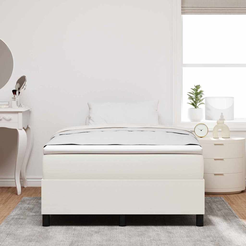 Krevetna platforma Krema 120 x 200 cm Kordura tekstil