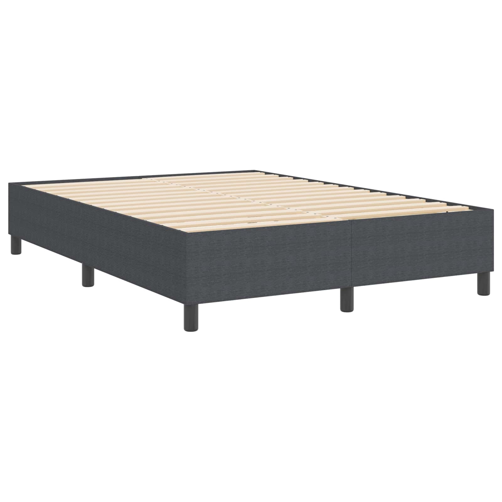 Krevetna platforma Tamno siva 140 x 190 cm Kordura tekstil
