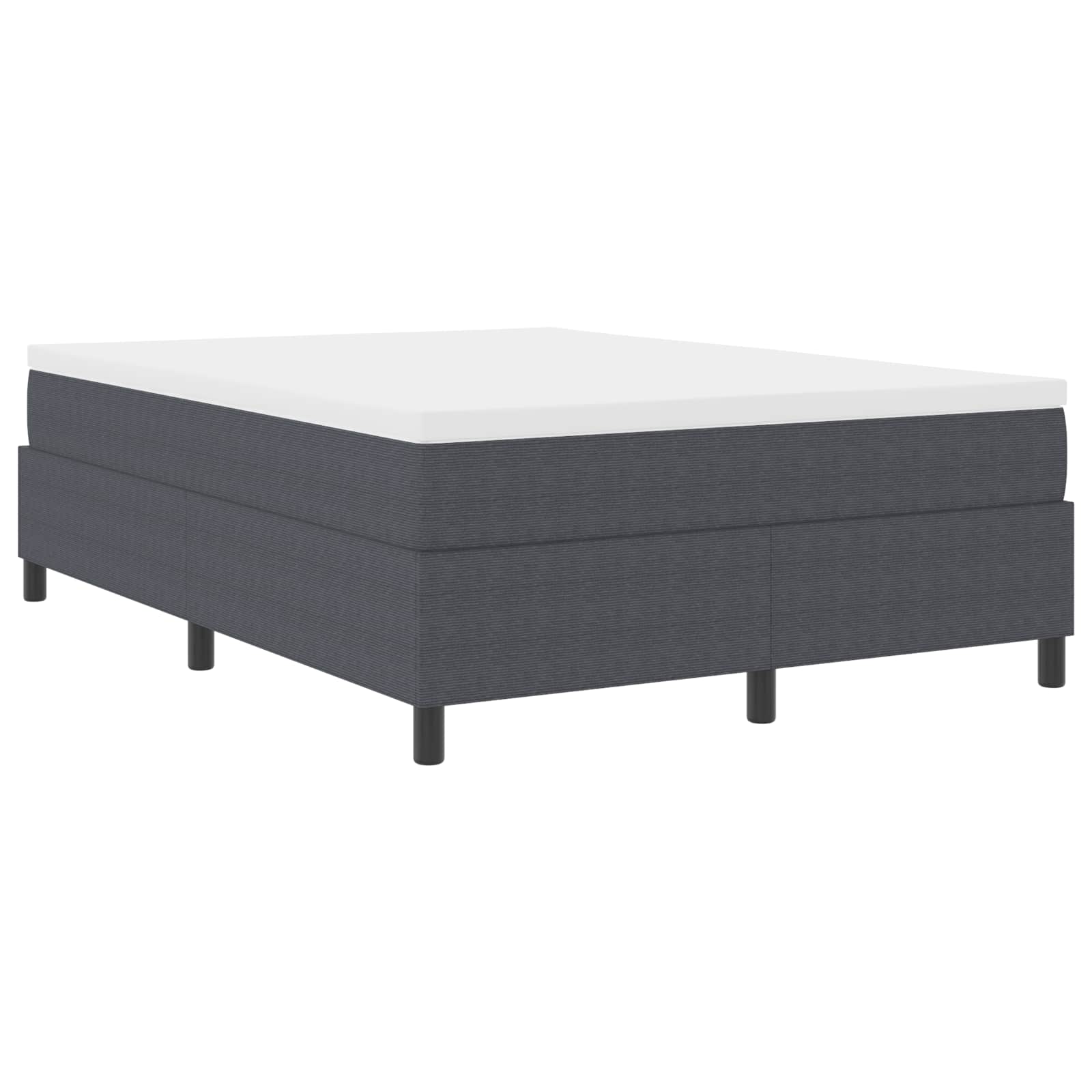 Krevetna platforma Tamno siva 140 x 200 cm Kordura tekstil