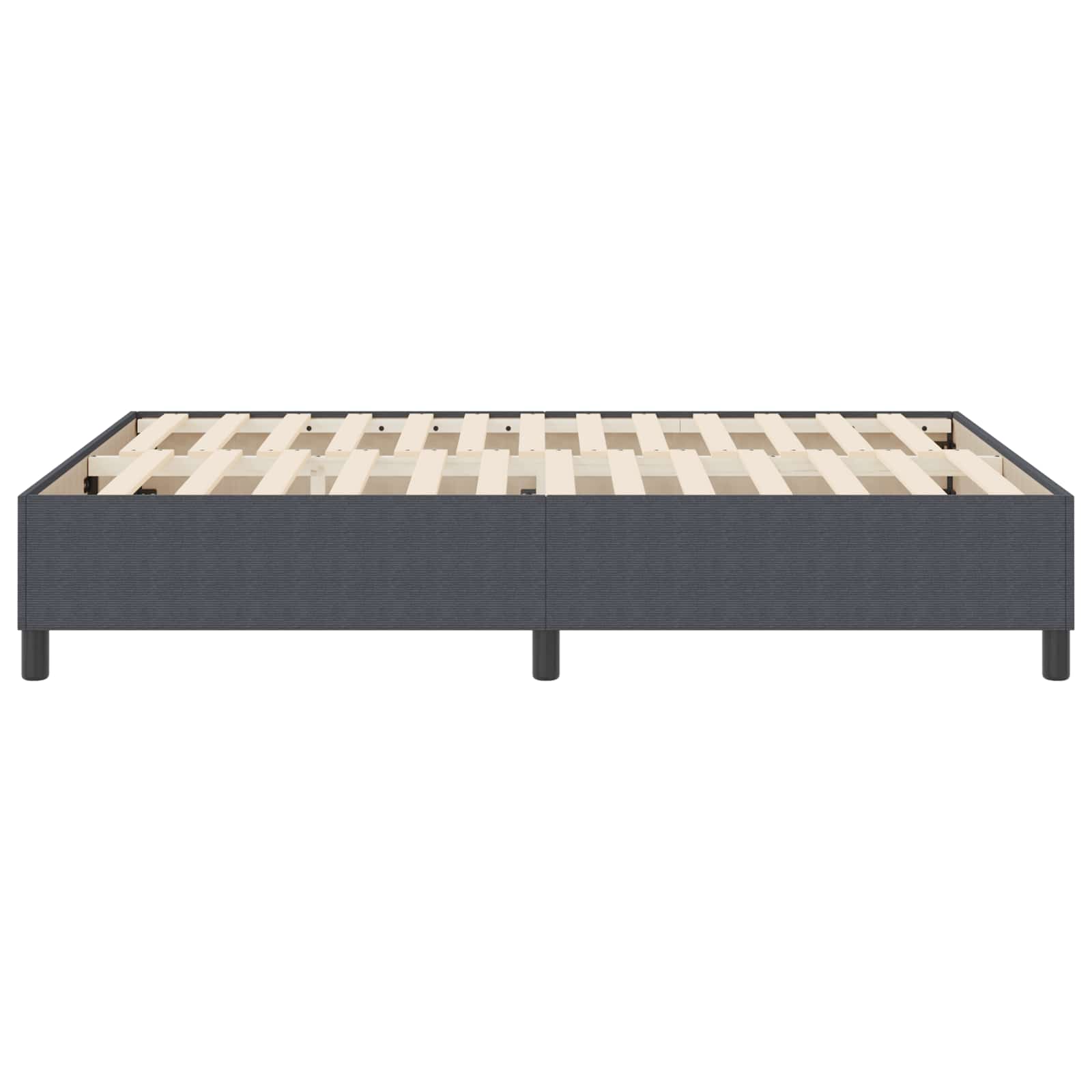 Krevetna platforma Tamno siva 140 x 200 cm Kordura tekstil