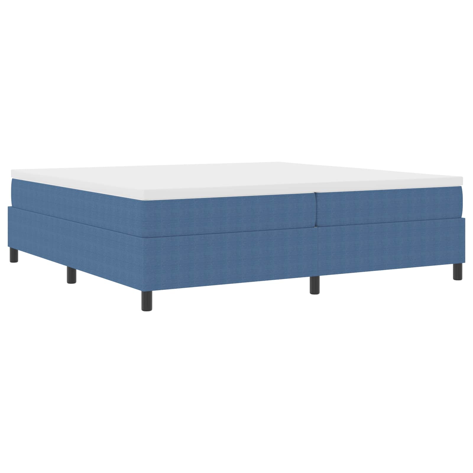 Krevetna platforma Plava 200 x 200 cm Kordura tekstil