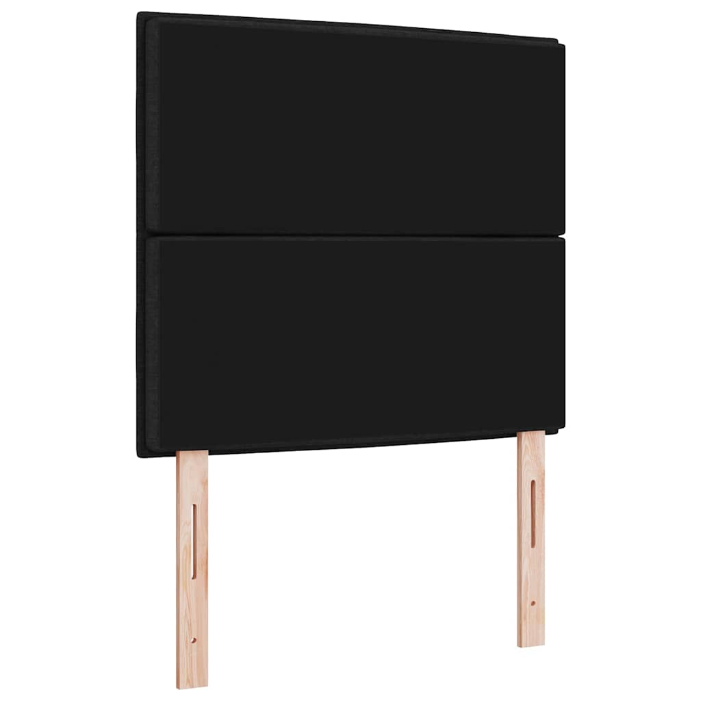 Uzglavlje Crna 90 cm tkanina