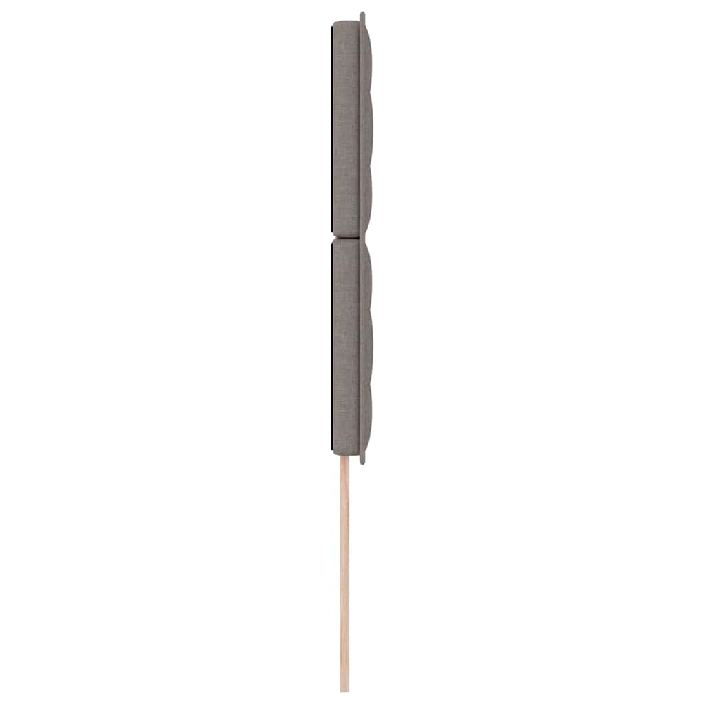 Uzglavlje Sivo-smeđa 90 cm tkanina