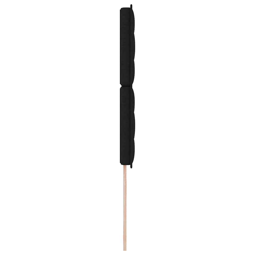 Uzglavlje Crna 100 cm tkanina