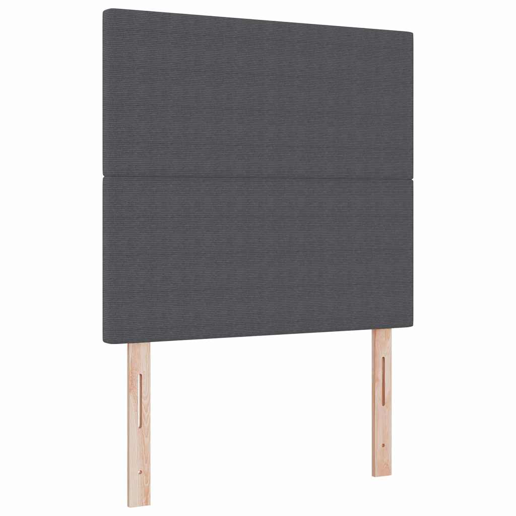 Uzglavlje Tamno siva 90 cm Kordura tekstil