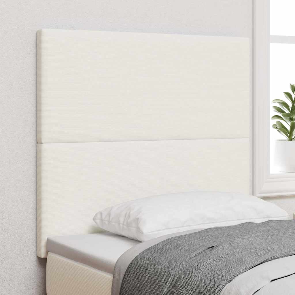 Uzglavlje Krema 90 cm Kordura tekstil