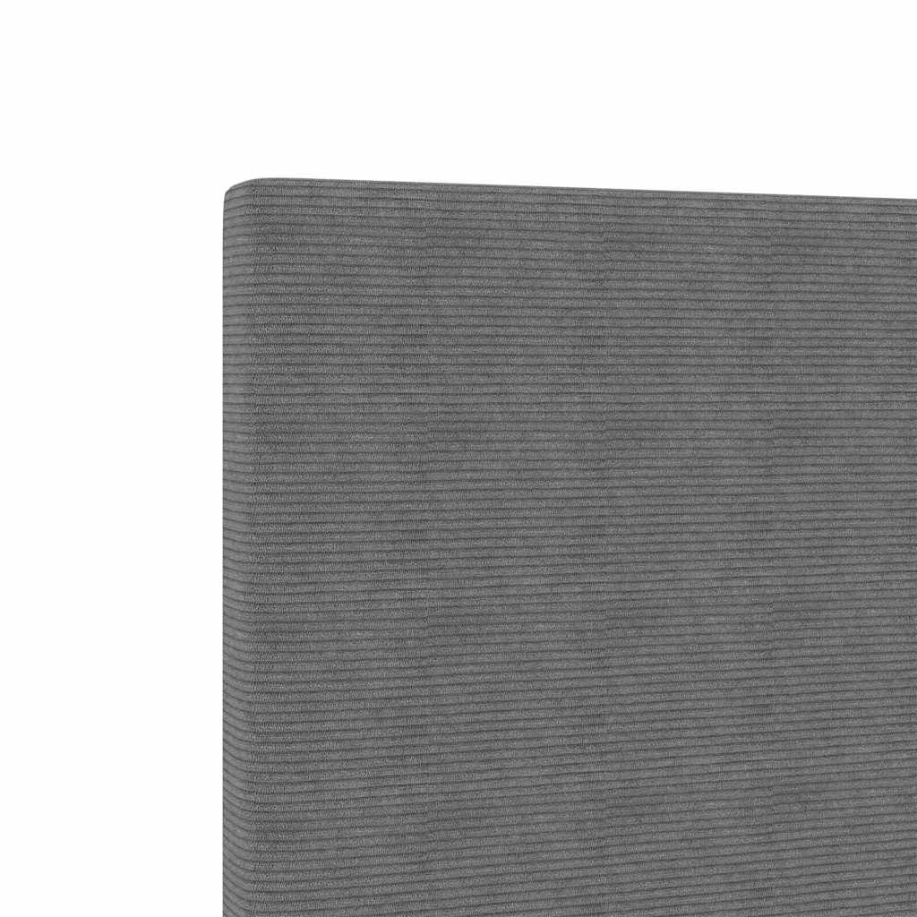 Uzglavlje Svijetlo siva 100 cm Kordura tekstil