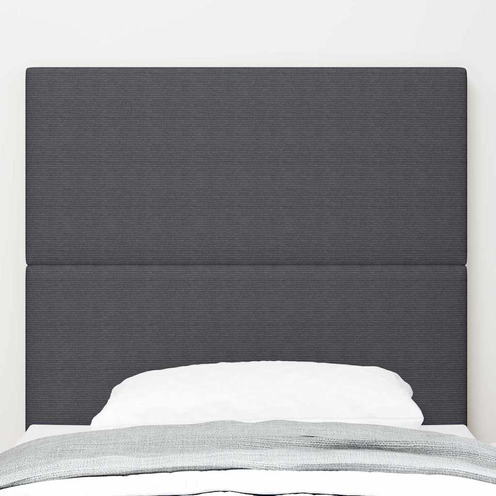 Uzglavlje Tamno siva 100 cm Kordura tekstil