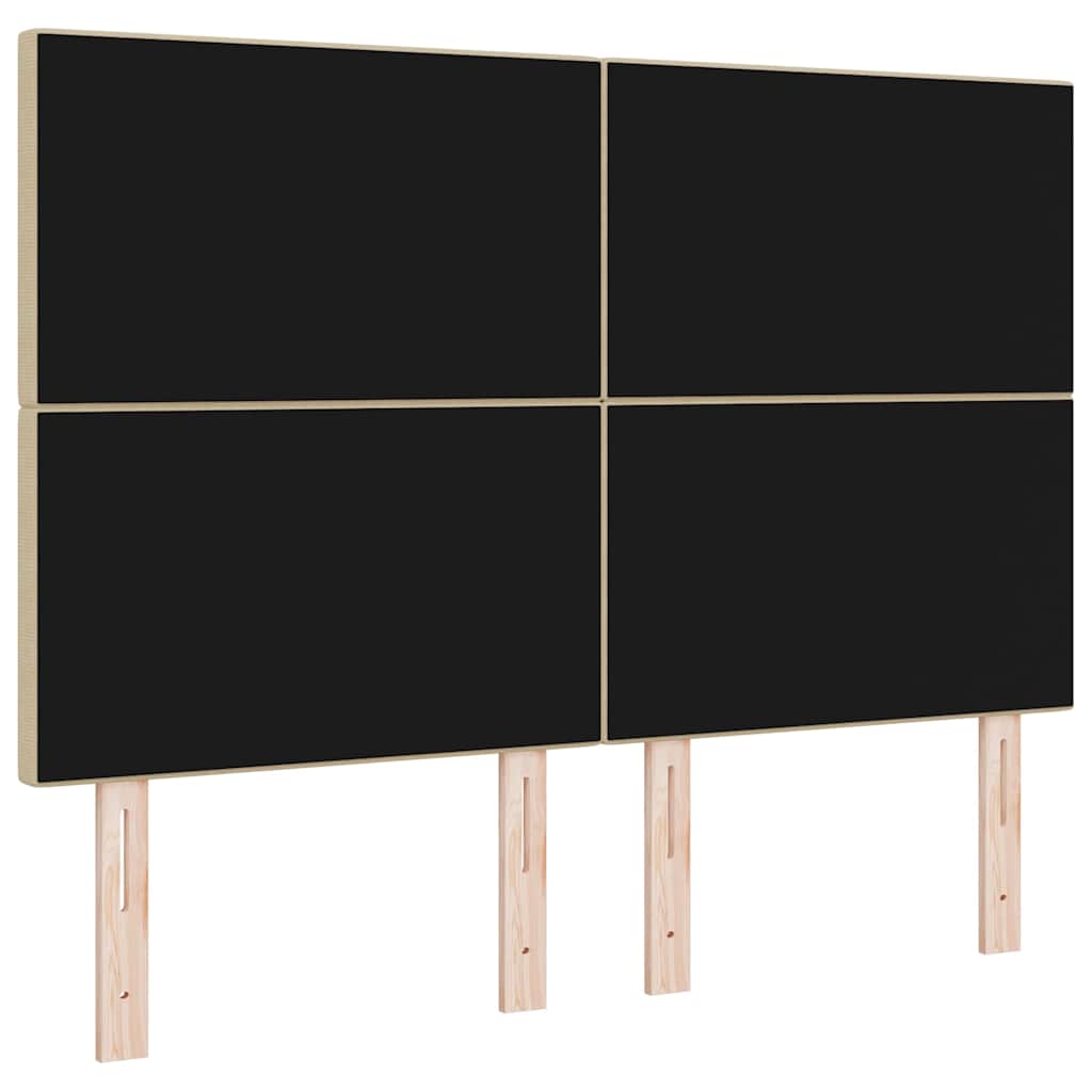 Uzglavlje Svijetlozeleni sivi 144 cm Kordura tekstil