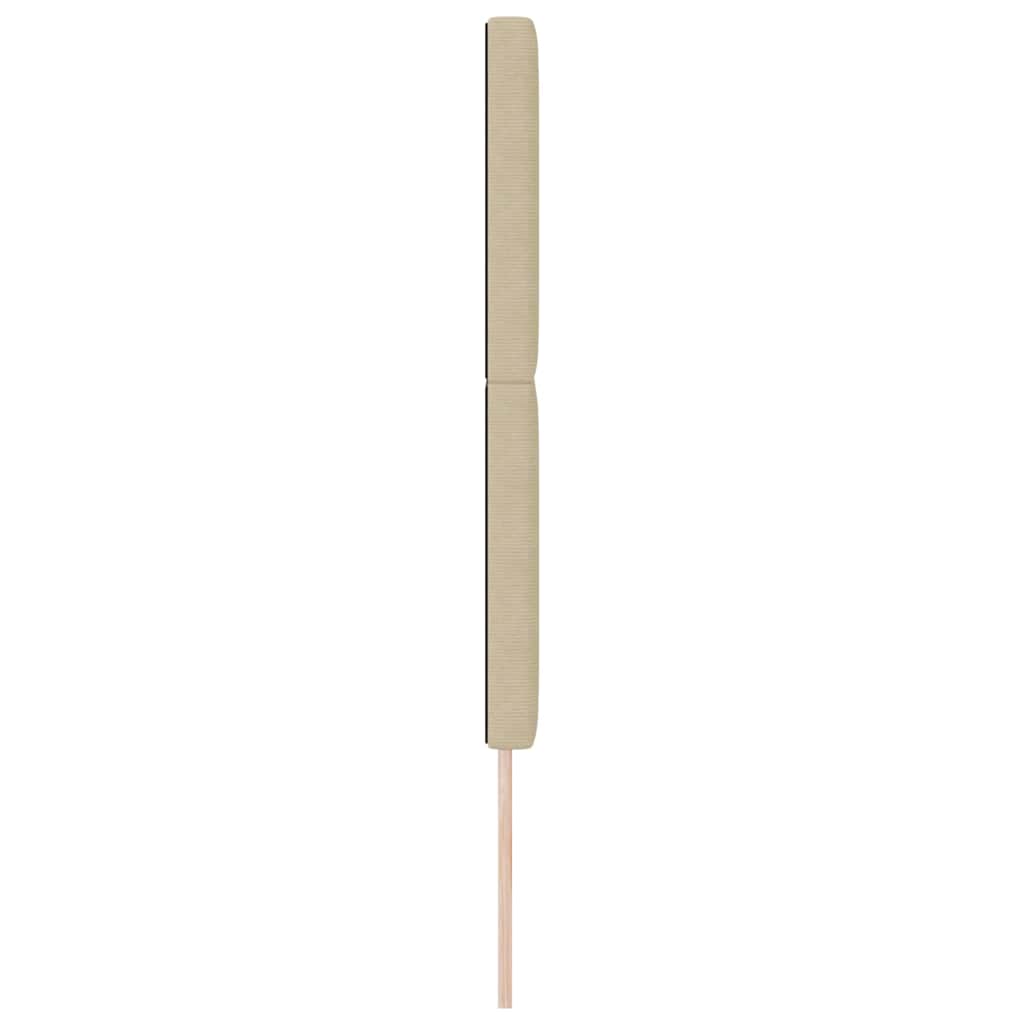 Uzglavlje Svijetlozeleni sivi 160 cm Kordura tekstil