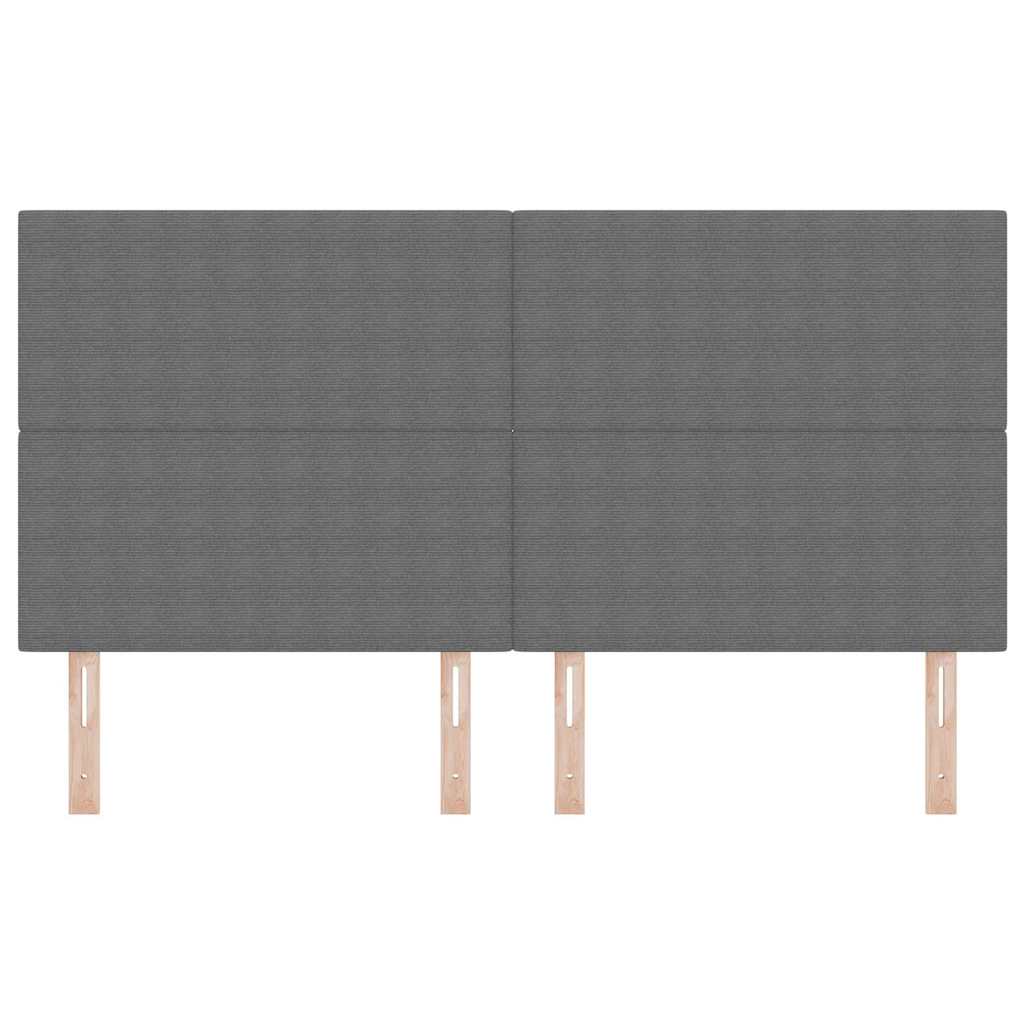 Uzglavlje Svijetlo siva 180 cm Kordura tekstil