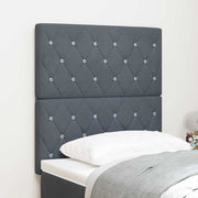 Uzglavlje Tamno siva 80 cm Baršun